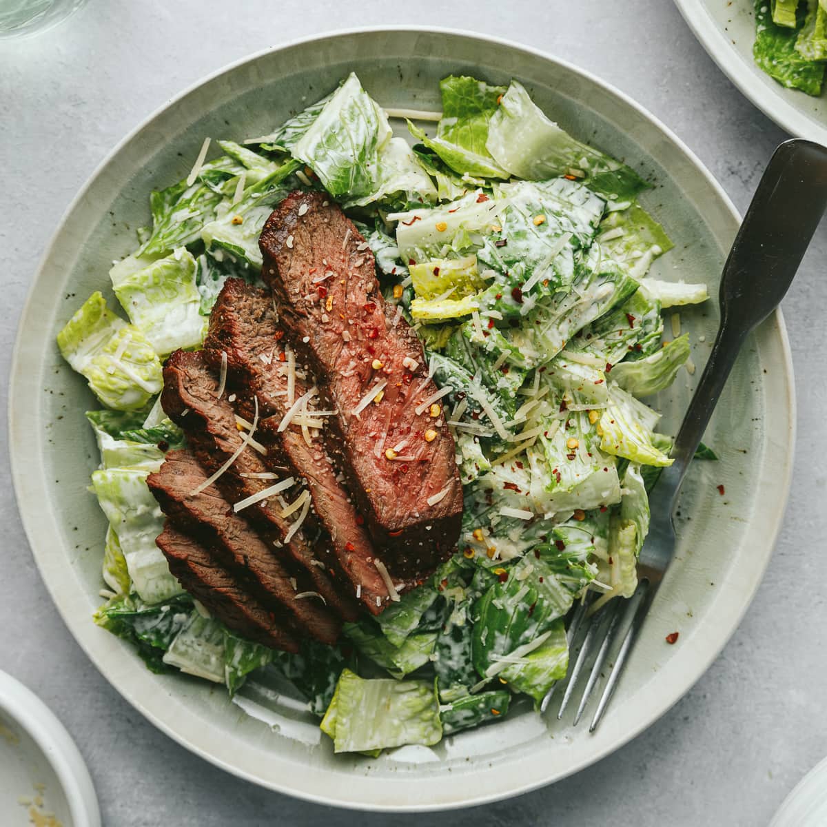 Grilled Steak Caesar Salad Recipe (Keto, Gluten Free) Stem and Spoon