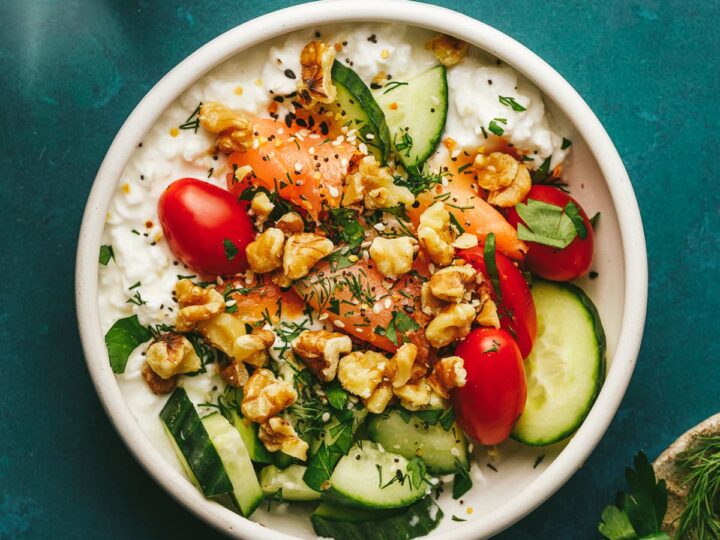 Savory Cottage Cheese Bowls