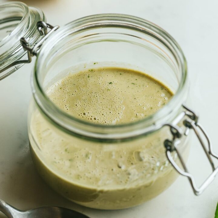 Creamy Balsamic Basil Vinaigrette Creamy Balsamic Basil Vinaigrette