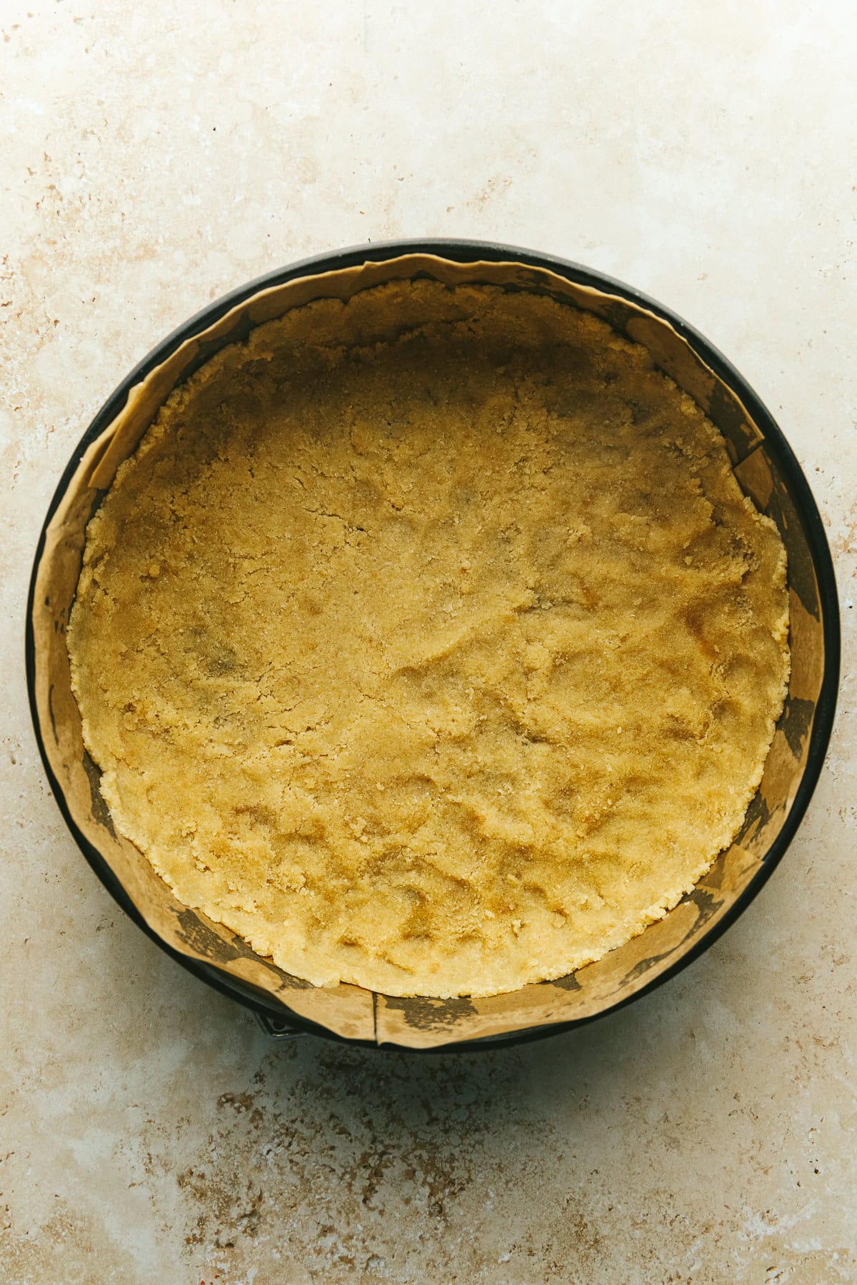 Crust for high protein cheesecake recipe.